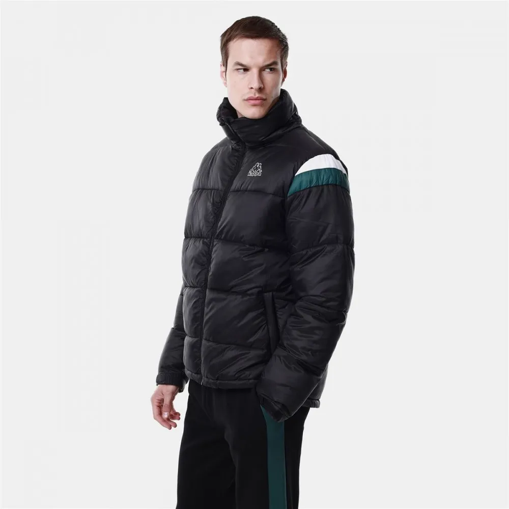 KAPP GIUBBOTTO - LOGO CUZY - UOMO - NERO - 371144