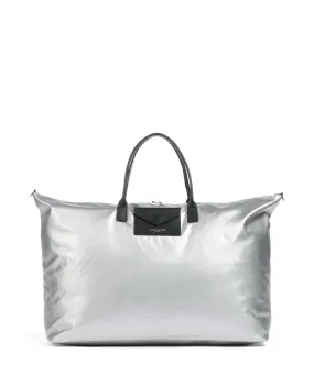  Lancaster Smart Storm KBA Travel Borsa a mano tela argento  