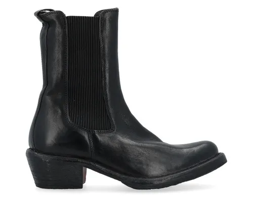 Texano Moma in pelle nera