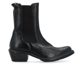 Texano Moma in pelle nera